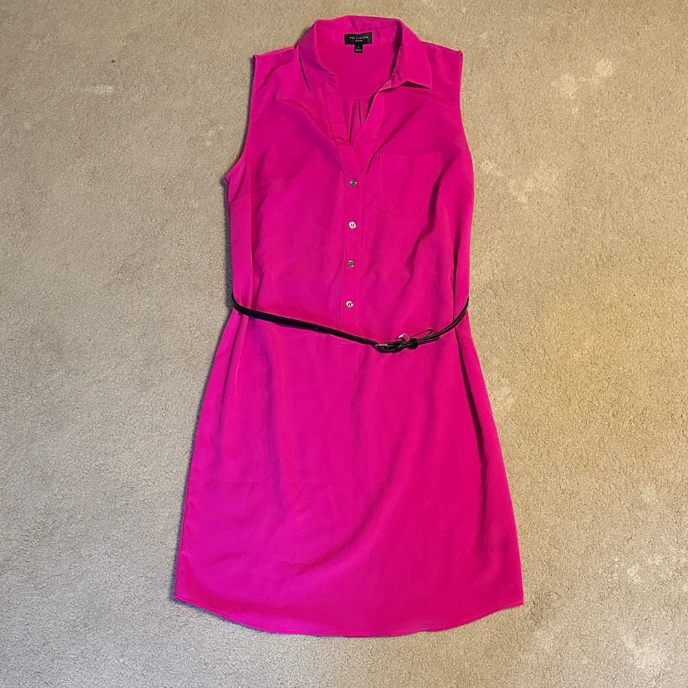 The Limited Pink Sleeveless Mini Dress
